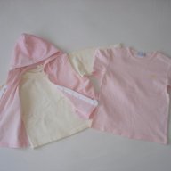 Две блузки и елече за момиче, 092 см. , снимка 1 - Бебешки блузки - 16394270