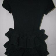 Еластична "Малка черна рокля" с волани "Н&М"® / универсален размер , снимка 5 - Рокли - 14720659