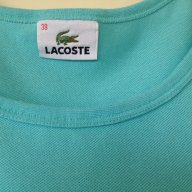 Дамски потник/топ тюркоаз Lacoste оригинал , снимка 5 - Потници - 18352983