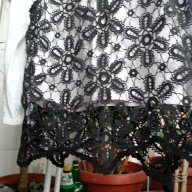  плетен елек блуза туника ръчна изработка  , снимка 7 - Жилетки - 11035770