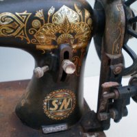 Много стара шевна машина Naumann, снимка 3 - Антикварни и старинни предмети - 18824192