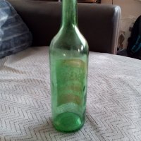 Стара бутилка от Механджийско вино, снимка 4 - Антикварни и старинни предмети - 23588787