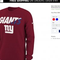 Nike New York Giants NFL Shirts , снимка 11 - Спортни дрехи, екипи - 22372310