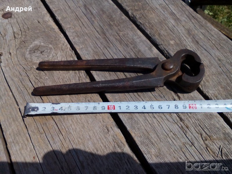 Старинни клещи, снимка 1