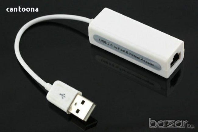 USB към LAN Adapter за таблети - Ethernet USB, снимка 1