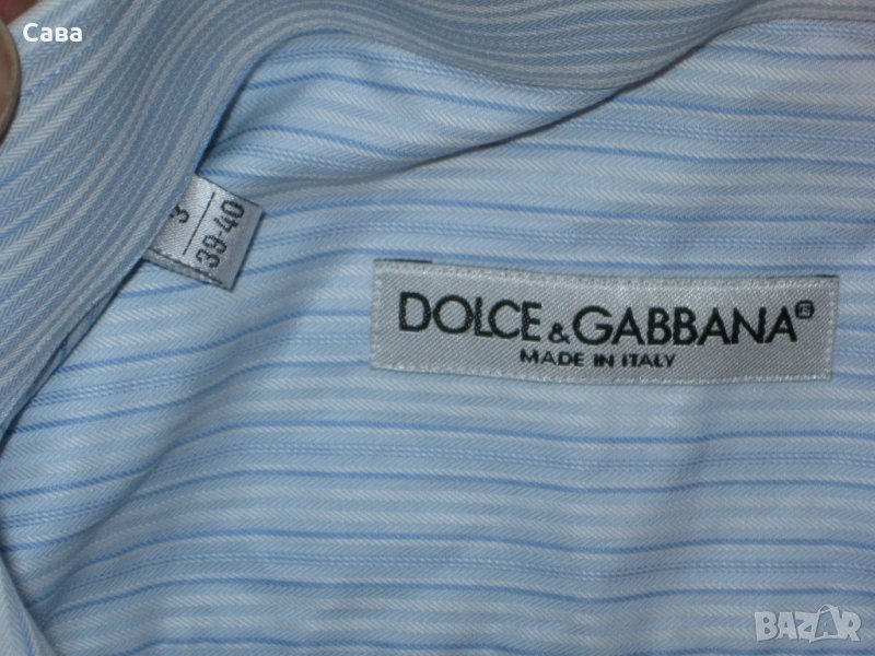 Риза DOLCE&GABBANA   мъжка,Л, снимка 1