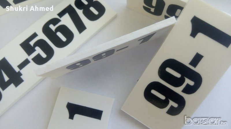 Изработвам регистрационни номера за кошери и пчелини, снимка 1