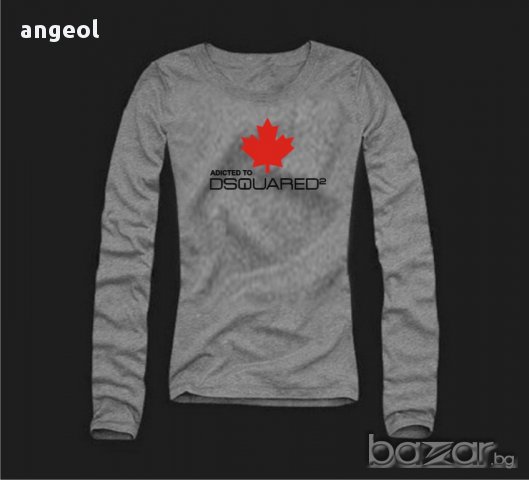 DSQUARED replic нова дамска блуза XS-5XL, снимка 4 - Блузи с дълъг ръкав и пуловери - 8395393