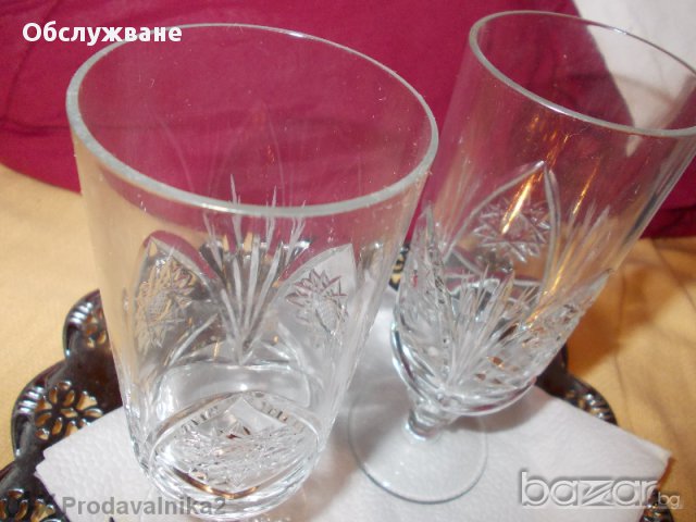 кристални чаши, снимка 3 - Други - 11446760