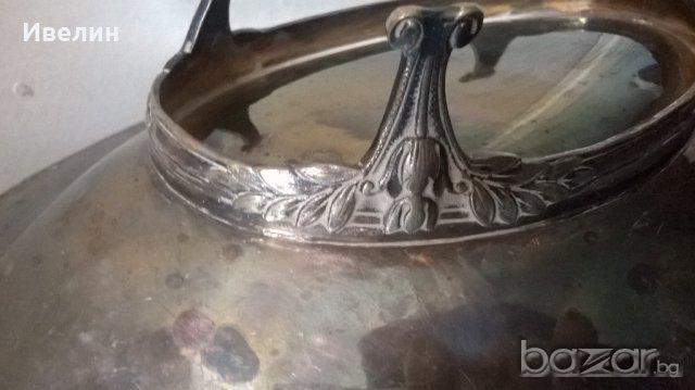 посребрена купа ,фруктиера арт деко, снимка 5 - Антикварни и старинни предмети - 20964965