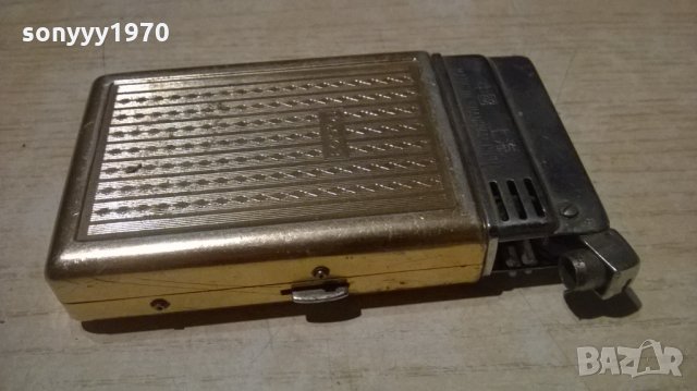 стара колекционерска запалка/табакера-10х5.5х2см, снимка 5 - Колекции - 23276594