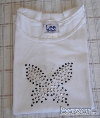 Lee Sport, бял дамски или за девойка потник, S , снимка 2 - Потници - 20783493