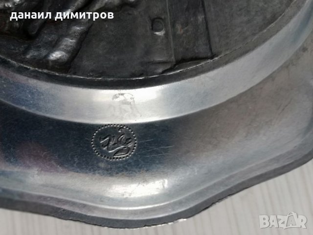Немска цинкова чиния, снимка 10 - Декорация за дома - 23825680