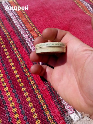 Старинна кутия,кутийка от Краставичен Крем Идеал, снимка 3 - Антикварни и старинни предмети - 24943642