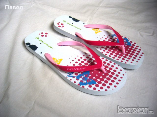 Dunlop UK 5,  38  Нови оригинални чехли, снимка 6 - Чехли - 18762743