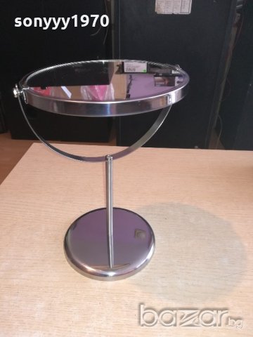 огледало с две лица 33х19х14см-метално-инокс, снимка 12 - Колекции - 21109681