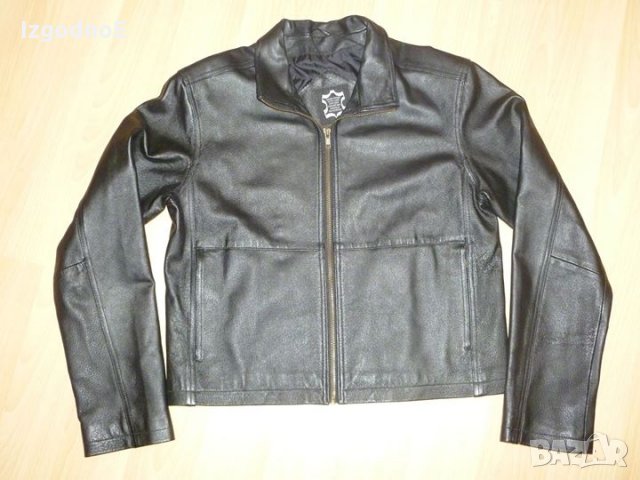 ЕСТЕСТВЕНА КОЖА късо кожено яке от естествена кожа - ПРОМО ЦЕН