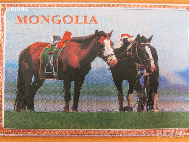  Голям автентичен магнит от Монголия-серия-1, снимка 5 - Други ценни предмети - 26058008