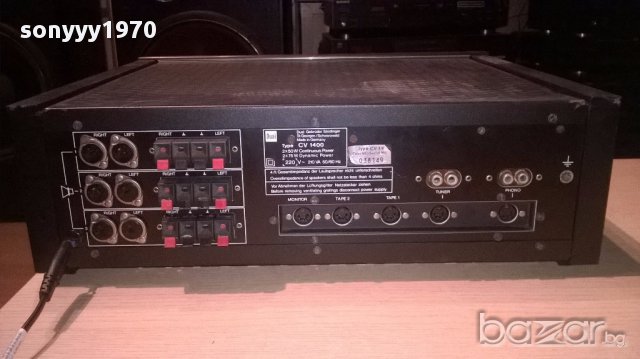Dual-stereo amplifier-germany-як ретрак-внос швеицария, снимка 9 - Ресийвъри, усилватели, смесителни пултове - 15736234