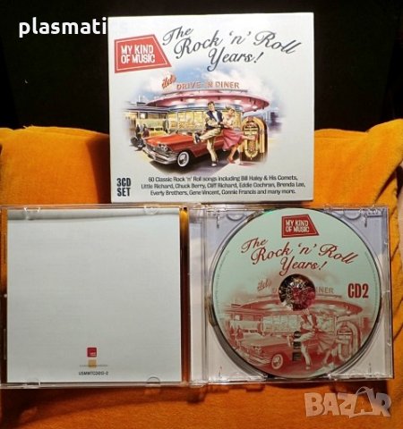 CD(3CDs) - The Rock 'n' Roll Years, снимка 6 - CD дискове - 18583509