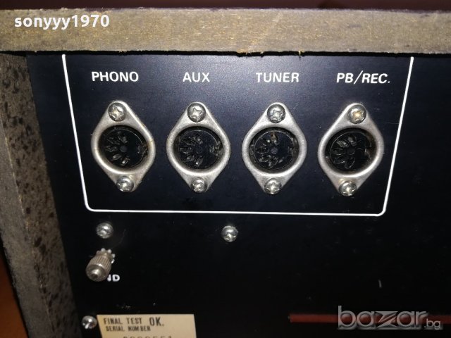 eurofunk stereo amplifier model efa2000-made in japan, снимка 12 - Ресийвъри, усилватели, смесителни пултове - 20850630