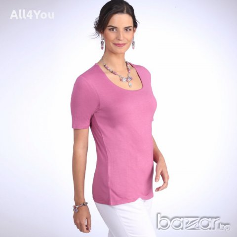 Розова блуза ANNE WEYBURN , снимка 1 - Туники - 11184899
