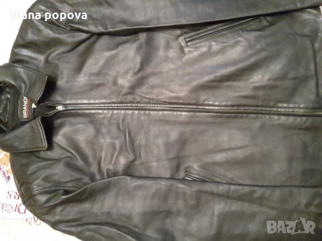 кожено яке, снимка 3 - Якета - 23538462
