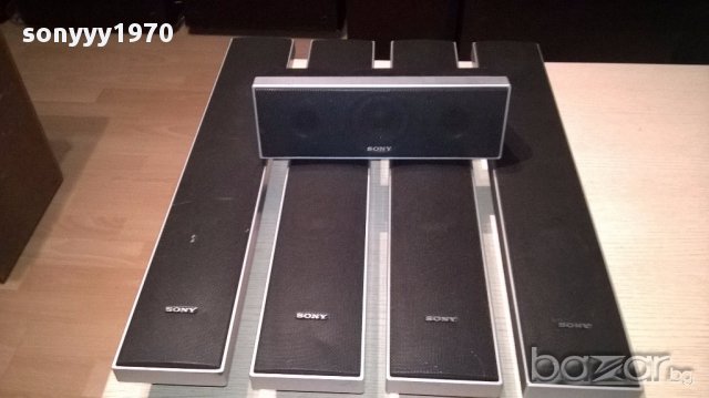 Sony 5 броя колони-54/9/7см и 26/9/7см-внос швеицария, снимка 7 - Тонколони - 14733818