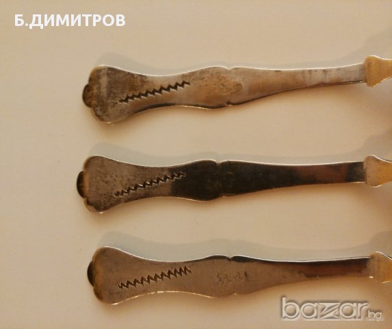 СРЕБЪРНИ ЛЪЖИЧКИ, снимка 4 - Антикварни и старинни предмети - 13464284