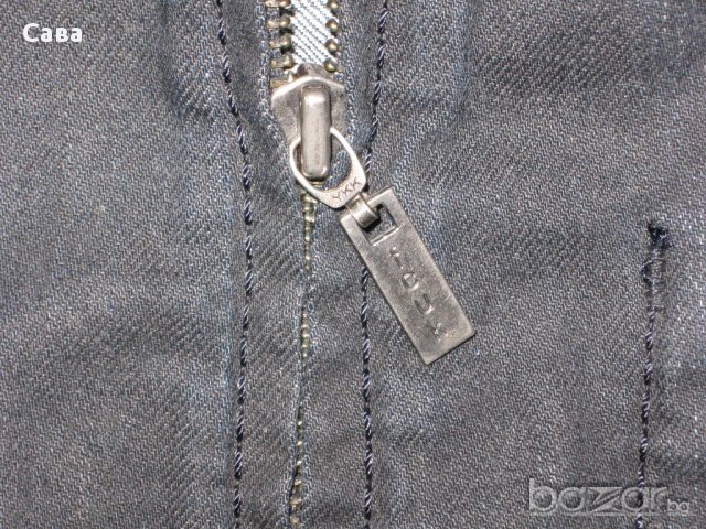 Дънково яке FCUK  мъжко,размер л, снимка 2 - Якета - 18069321