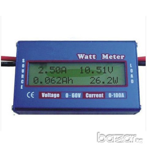ВАТМЕТЪР/ АМПЕРМЕТЪР/ ВОЛТМЕТЪР ЦИФРОВ WATT METER ВАТ МЕТЪР LCD , снимка 3 - Други - 15730403