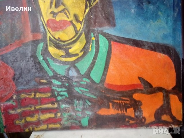 картина-портрет, снимка 5 - Картини - 22328594