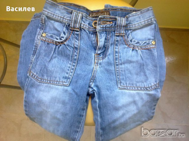 Дънки ЗАРА за момиче ръст до 122 см, снимка 2 - Детски панталони и дънки - 10467300