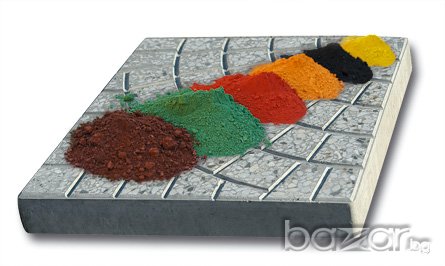 Боя, оцветител, оксидна боя, боя за бетон, снимка 2 - Други машини и части - 20602952