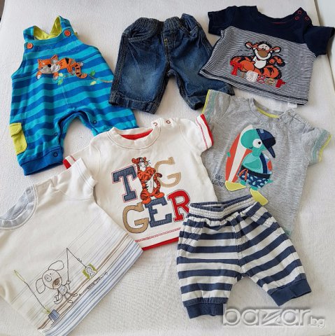 Бебешки дрехи Next, F&F и George 0-3 месеца, снимка 3 - Комплекти за бебе - 17762816