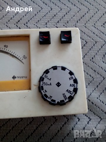 Стар Ампер Волт Метър, снимка 3 - Антикварни и старинни предмети - 25557793