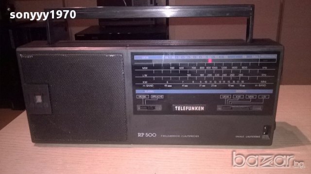 telefunken-pr500 receiver-внос швеицария, снимка 9 - Ресийвъри, усилватели, смесителни пултове - 18018676