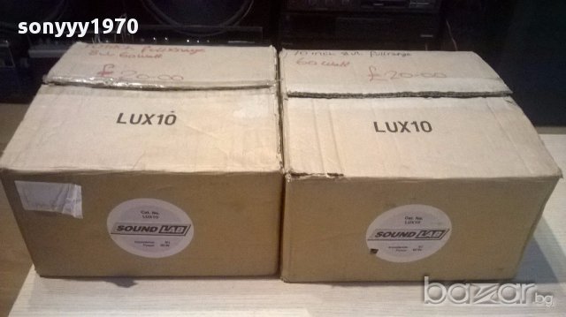 Sound lab lux10 full range 8ohm/60watts-2бр-внос англия, снимка 11 - Тонколони - 15304003