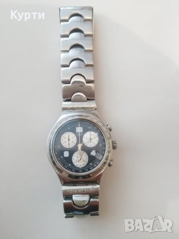 Ръчен часовник Swatch Irony Stainless Steel, снимка 3 - Мъжки - 24657157