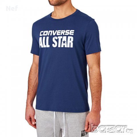 Нова тениска Converse Heritage Graphic T-Shirt, снимка 1 - Тениски - 17783320