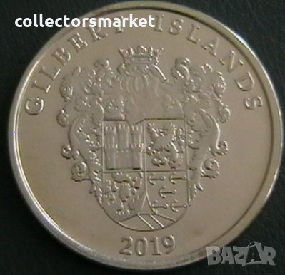 1 долар 2019, Гилбъртови острови(Roman galler), снимка 2 - Нумизматика и бонистика - 25508029