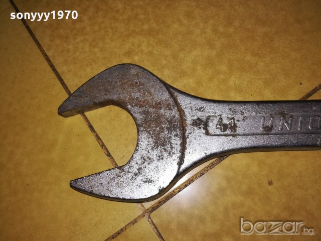 поръчан-chrom-vanadium 41/36-голям гаечен ключ-внос швеицария, снимка 6 - Аксесоари и консумативи - 20213015