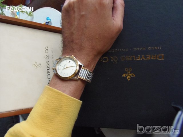 Ретро Dreyfuss & Co в луксозна оригинална кутия, снимка 4 - Мъжки - 20411520