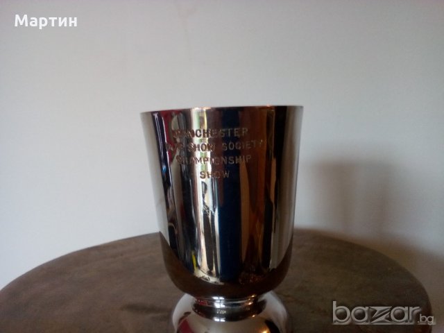 Посребрена масивна стара - Халба ( 777886) , снимка 2 - Други стоки за дома - 18294590