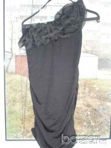S/M малка черна рокля или туника, снимка 1 - Рокли - 13742302