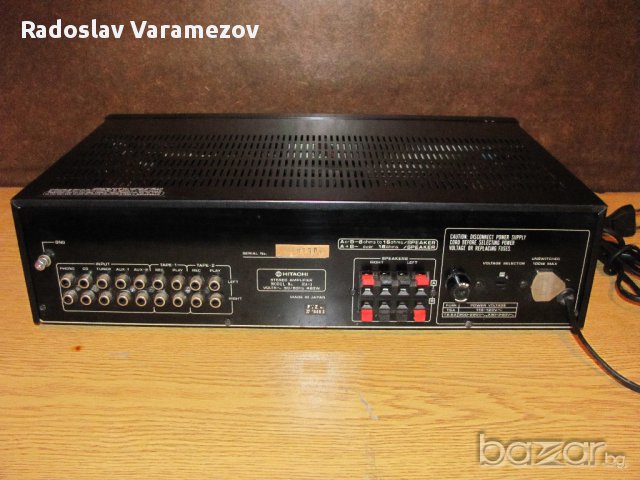 Hitachi HA 3 , снимка 6 - Ресийвъри, усилватели, смесителни пултове - 12606958