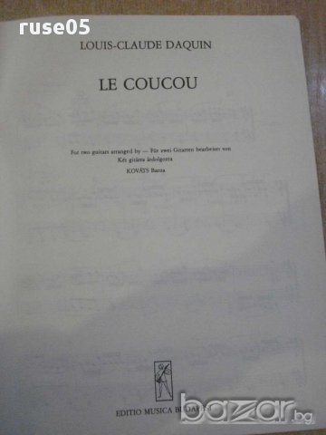 Книга"DAQUIN LE COUCOU KÉT GITÁRRA-KOVÁTS Barna"-6стр, снимка 2 - Специализирана литература - 15847016