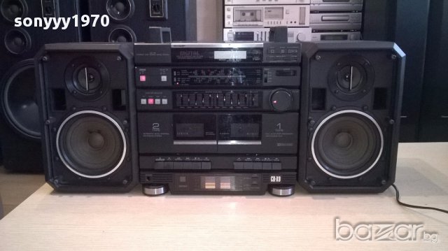 Sharp cd-x9g-голям двукасетъчен-внос швеицария, снимка 7 - Ресийвъри, усилватели, смесителни пултове - 14416490