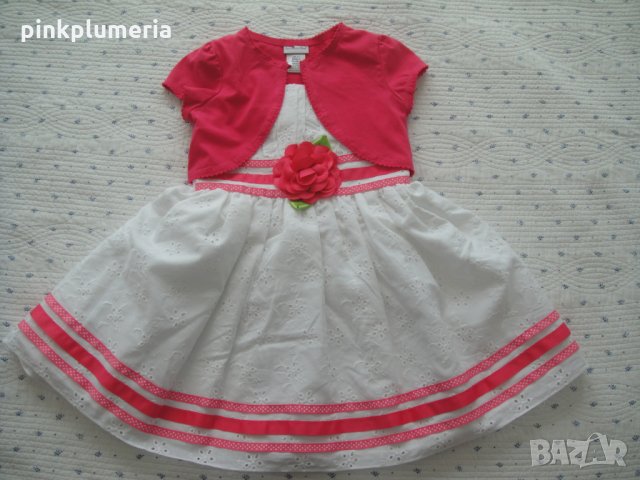 Нова - детска рокля с болеро - Sweet Heart Rose - 4 г., снимка 2 - Детски рокли и поли - 24933267