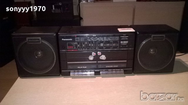 panasonic rx-cw42-ретро колекция-внос швеицария, снимка 8 - Ресийвъри, усилватели, смесителни пултове - 19384997